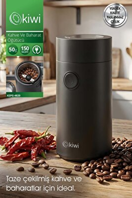 KSPG-4820 Kahve Ve Baharat Öğütücü Siyah ürün fotoğrafı