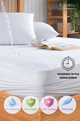 Mikro Fitted Full Kenar Su Sıvı Geçirmez Yatak Koruyucu Alez Bebek-Tek-Çift Kişilik Battal Boy Alez ürün fotoğrafı