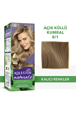 Koleston Naturals 8/1 Açık Küllü Kumral Saç Boyası ürün fotoğrafı