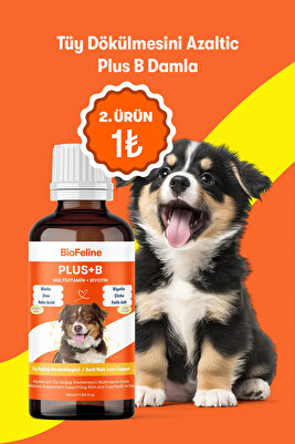 Tüy Dökülmesi Azaltıcı ve Deri Sağlığı Destekleyici Köpekler İçin Biotin Damla 50 ml ürün fotoğrafı