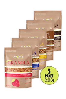 5'Lİ KARIŞIK GRANOLA 5x280G ürün fotoğrafı
