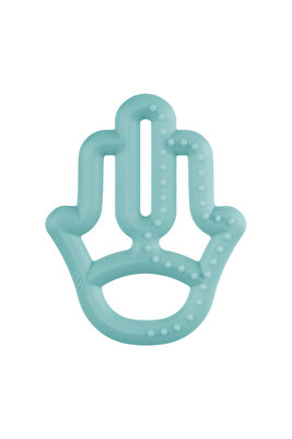 Silikon Diş Kaşıyıcı Annenin Eli - Aqua Green ürün fotoğrafı