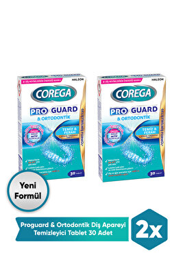 Proguard &amp; Ortodontik Diş Apareyi Temizleyici Tablet 60lı ürün fotoğrafı