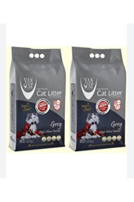 Grey Aktif Karbonlu Topaklaşan Kedi Kumu 10l (8,5 KG) | Süper Koku Kontrolü * 2 Adet ürün fotoğrafı
