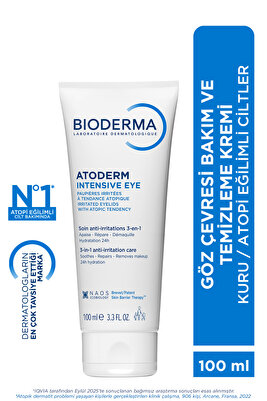 Atoderm Intensive Eye Kuru Atopi Eğilimli Göz Çevresi Kremi ve Temizleyici Hyalüronik Asit 100 ml ürün fotoğrafı