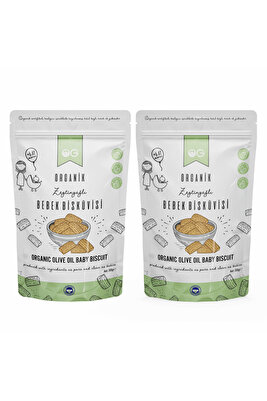 2'li Organik Bebek Bisküvisi 2x300 gr 6 Ay ürün fotoğrafı