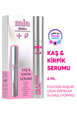 Su Bazlı Güçlendirici Keratin ve Biotin İçeren Besleyici Kaş Ve Kirpik Serumu ürün fotoğrafı