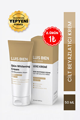 Cilt Beyazlatıcı Krem 50 ml – Leke/Kararma Karşıtı, Ton Eşitleyici &amp; Nemlendirici ürün fotoğrafı