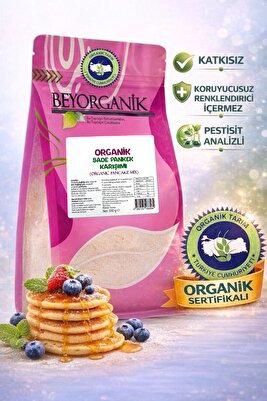 Organik Pankek Karışımı 500gr (PESTİSİT VE AFLATOKSİN ANALİZLİ) ürün fotoğrafı