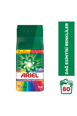 Dağ Esintisi Renkliler Toz Çamaşır Deterjanı 12 KG 80 Yıkama ürün fotoğrafı