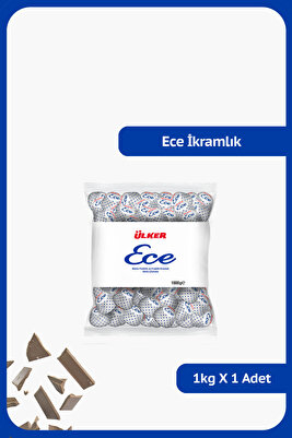 ECE İkramlık Fındıklı Çikolata - 1kg ürün fotoğrafı
