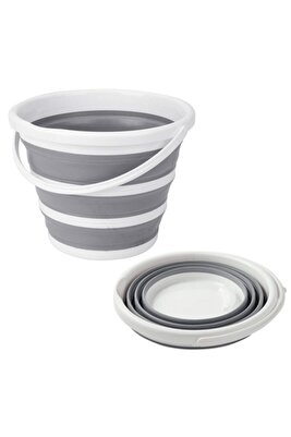 Tiny Mini Art Pratik Katlanabilir Akordiyon Kovası 12,8 Lt ürün fotoğrafı