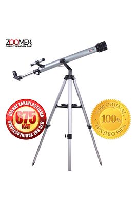 F90060m Astronomik Teleskop 675x Yakınlaştırma - Eğitici Ve Öğretici Geleceğin Bilim Adamı Olun!!! ürün fotoğrafı