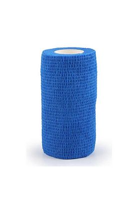 Kendinden Yapışkanlı Elastik Bandaj 10 x 4,5 cm Mavi Renk ürün fotoğrafı