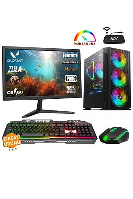 Vulcan Lite X60 I5-3470 16gb 240gb+500gb 4gb 18.5" Masaüstü Oyuncu Bilgisayar ürün fotoğrafı