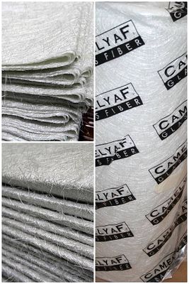 Fiber Elyaf Kompozit 450 Gr/m2 Cam Elyaf Keçe (100 CM * 100 CM) 1 M2 E Mat Keçe ürün fotoğrafı