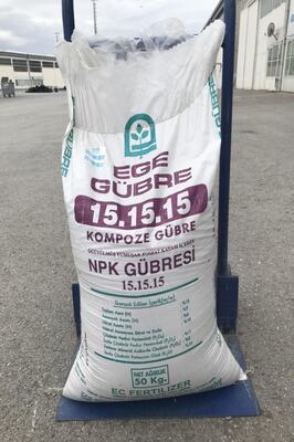 15.15.15 Npk Taban Süper Kompoze Gübresi (3x15) - 25 Kg ürün fotoğrafı