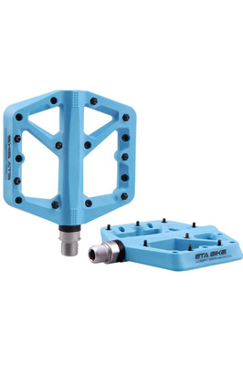 Rulmanlı, Kaymaz, Geniş Bisiklet Platform Pedalı 8 Çivili Plastik Pedal Bisiklet Yedek Parça ürün fotoğrafı