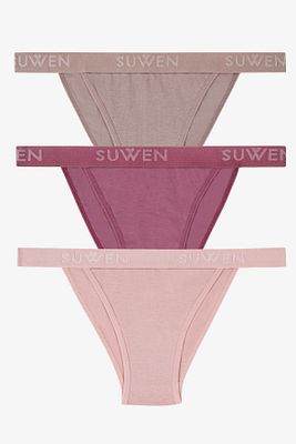 3 Lü Pamuklu Slip Külot ürün fotoğrafı