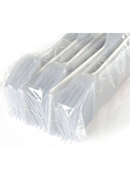 B-fix Plastik Lüks Sağlam Çatal 100 ' Adet ürün fotoğrafı