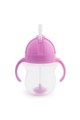 Tıklama Kilitli Uçlu Pipetli Alıştırma Bardağı, 6ay 207ml Mor ürün fotoğrafı