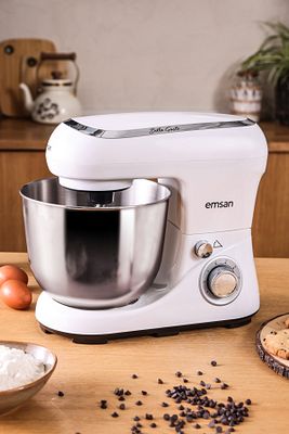 Bella Gusto Stand Mikser 1300 W 5 l Mutfak Şefi Beyaz ürün fotoğrafı