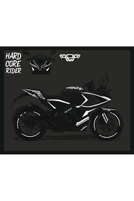 Rs200 Sticker Seti full Set Sticker Reflektörlü REFLEKTİF BEYAZ ürün fotoğrafı
