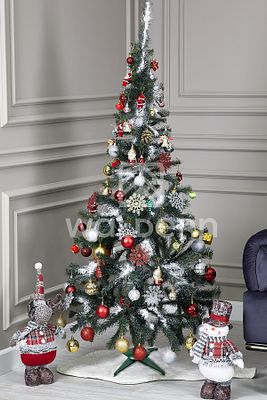 Luxury Series 150 CM 260 Dal Plastik Ayaklı Yılbaşı Çam Ağacı ürün fotoğrafı