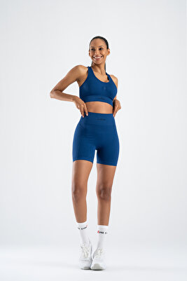 Push-up Detaylı Topralayıcı Süper Esnek Bra-Şort Takım ürün fotoğrafı