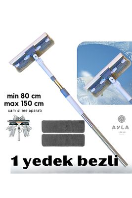 Uzatılabilir Uzun Saplı Pencere Temizleyici Temizleme Fırçası Cam Temizleyici Banyo Fırça Zemin ürün fotoğrafı
