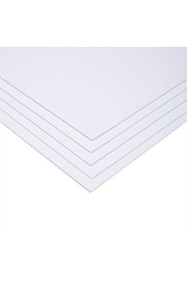 5 mm 50x70 cm Fotoblok (Straforlu Maket Kartonu) Beyaz 5 Adet ürün fotoğrafı