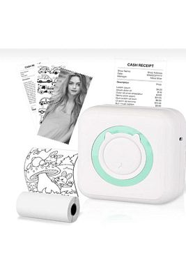 Mini Termal Yazıcı, Taşınabilir, Kablosuz Bluetooth Mürekkepsiz Yazıcı ürün fotoğrafı