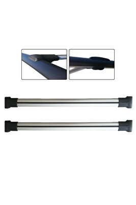 Dacia Duster (HM) 2018 Ve Sonrası Için Klasik Ara Atkı Seti Portbagaj Taşıyıcı Siyah ürün fotoğrafı