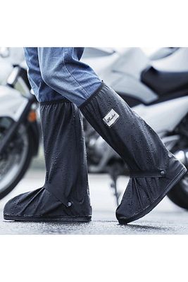 Motosiklet Bot Kılıfı Ayakkabı Yağmurluğu Su Geçirmez Motor Bisiklet Bacak Yağmurluk Çamur Koruma ürün fotoğrafı