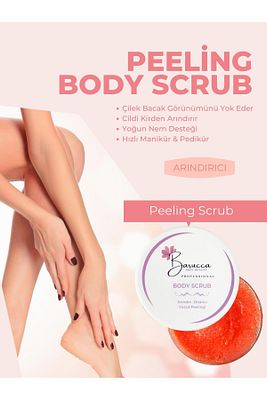 Çilek Bacak, Batık Onarıcı Ve Aydınlatıcı Vücut Peeling ürün fotoğrafı