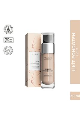 Fitalive 101 Liquid Foundation Likit Fondöten - Light ürün fotoğrafı