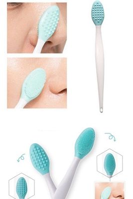 Burun Siyah Nokta Cilt Ve Yüz Temizleyici Temizleme Fırçası Peeling Fırça Çilek ürün fotoğrafı