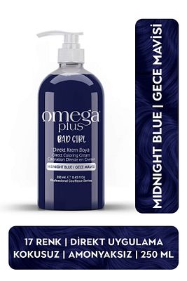 Bad Girl GECE MAVİSİ Amonyaksız Renkli Saç Boyası 250ML ürün fotoğrafı