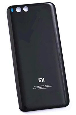 Xiaomi Mi 6 Arka Kapak Batarya Pil Kapağı Cam Siyah ürün fotoğrafı