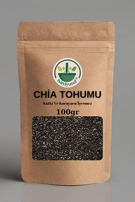 Chia Tohumu (Yüksek Lif ve Protein) 100gr ürün fotoğrafı
