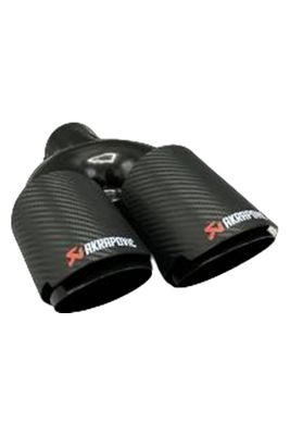 Üniversal Karbon Akrapovic Egzoz Ucu Açılı Çift Çıkış Sol 101x110 020-032L ürün fotoğrafı
