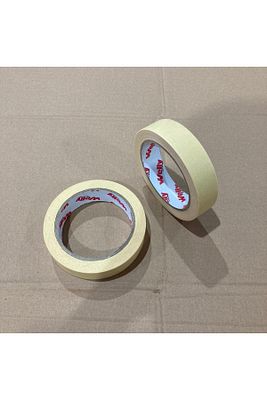 DOĞAL KAUÇUK MASKELEME BANDI SARI 80 DERECE 36MM X 30MT ürün fotoğrafı