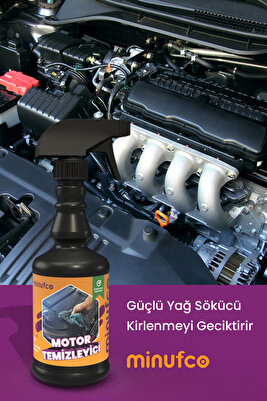 500ml Demir Tozu Yağ ve Kir Temizleyici Özellikli Jant ve Motor Bloğu Temizleyici Sprey ürün fotoğrafı