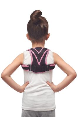 Çocuk Dik Duruş Korsesi Ortopedik Dik Durmaya Destek Korse Skolyoz Kambur Kamburluk Korsesi By Med ürün fotoğrafı