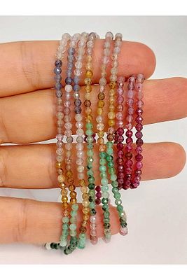 Yakut, Zümrüt & Safir Açık Renkler Dizi 2.5mm (45446) ürün fotoğrafı