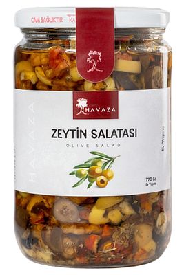 Zeytin Salatası 720 Gr(EV YAPIMI,%100 DOĞAL,KATKISIZ) ürün fotoğrafı