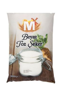 Toz Şeker 3 Kg ürün fotoğrafı