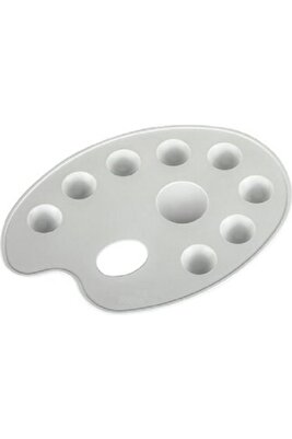 Beş Yıldızlar Büyük Godeli Oval Resim Paleti 138 ürün fotoğrafı