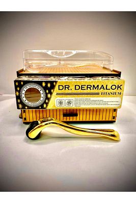 Dermaroller Gold Professional-Saç, Sakal, Kaş Serum Kullanımına Uygun Yeni Seri 1mm ürün fotoğrafı