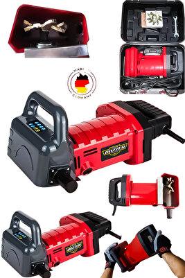 Alman KARL 9800 Watt Ağır Kullanım Turbo Kesicili Motor Korumalı Makroza Tip Kanal Açma Makinesi ürün fotoğrafı